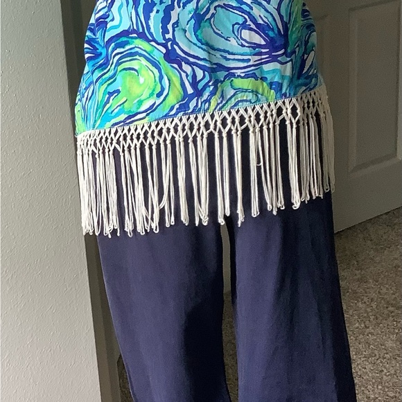 Lilly Pulitzer Navy Anke Pencil Pant size 6 - Picture 11 of 11